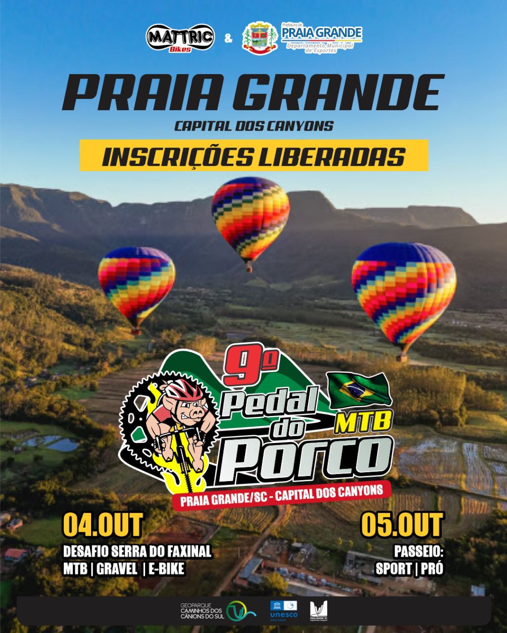 9º PEDAL DO PORCO + DESAFIO SERRA DO FAXINAL