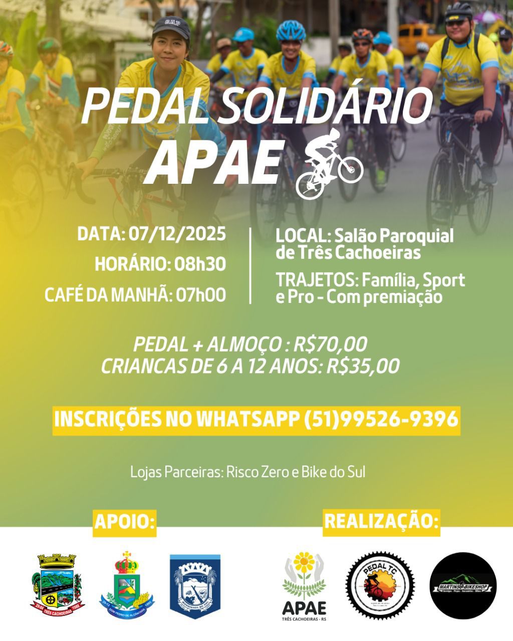 PEDAL SOLIDÁRIO APAE